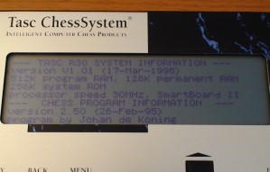 Operatormodul R30 Systeminformations-Anzeige